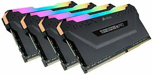 Corsair Ddr4-3000Mhz Desktop Pc Memory Vengeance Rgb Pro Series 128Gb [4 Fogli
