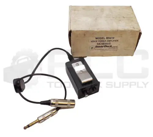 New David Clark 18878G-01 Voice Power Amplifier M5410