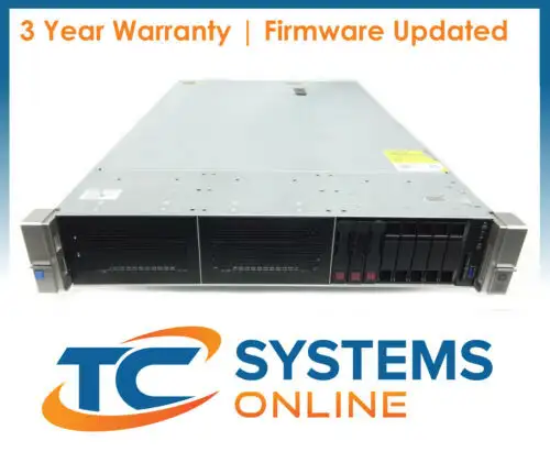 Hp Proliant Dl380 G9 2X 2630V4 2.2Ghz=20Core 384Gb 3X800Gb Sas Ssd P440