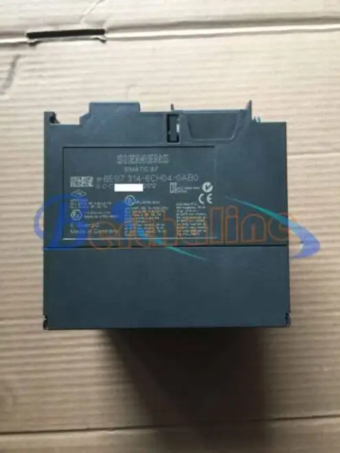 One Siemens S7 300 Cpu 314C-2 Dp 6Es7 314-6Ch04-0Ab0 6Es7314-6Ch04-0Ab0