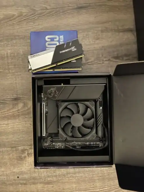 Cpu Motherboard Combo Msi Z490 I7 10700 With Ram Ssd And Radiator
