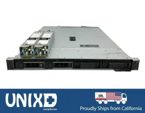 Dell Poweedge R340 4 Bay Server 3.5 1X E2126 6Core 3.3Ghz 16Gb Ddr4 W/ 2X Psu