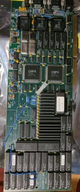 Scorpion Rev. C Frame Grabber/Capture Card Isa Slot 2X Vga Bnc Vmip