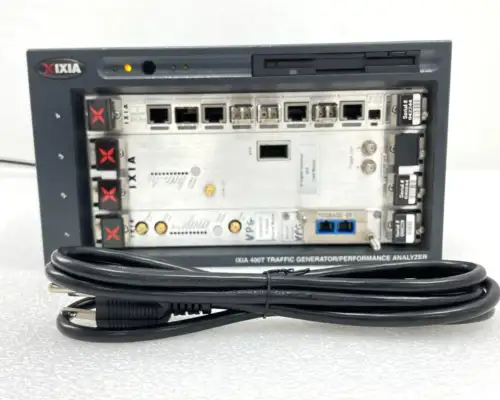 Ixia 400T Traffic Generator/Performance Analyzer W/ Lm10Gupf-Xfp Lm1000Stxs4