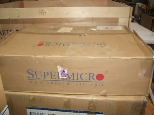 New Supermicro 809-12 Genalice 8 Bay Server