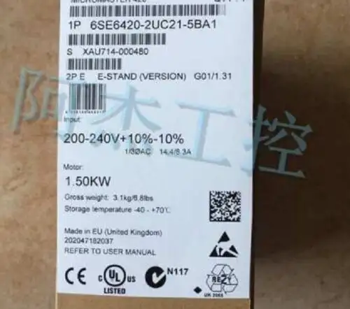 One 6Se6420-2Uc21-5Ba1 By