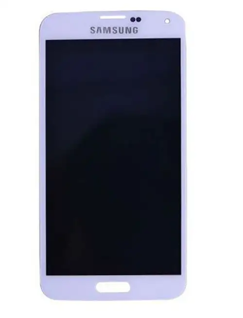 Lcd + Digitizer Touch Screen For White Samsung Galaxy S5 V Sm-G900A Sm-G900P