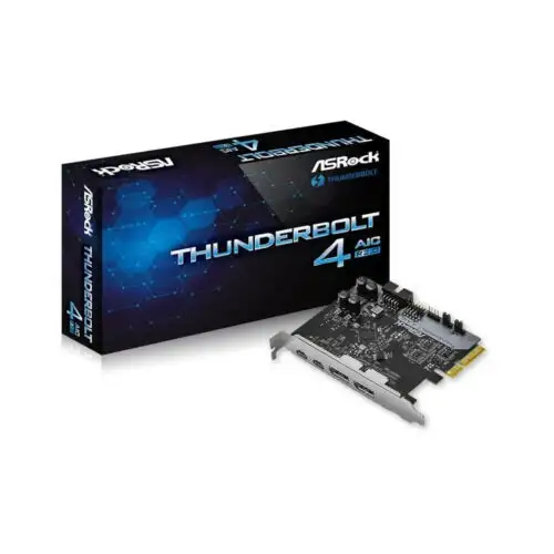 Thunderbolt 4 Aic Expansion Board Intel 500 Chipset 90-Mca0N0-00Uayz Asrock