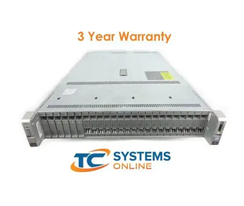 Cisco Ucs C240 M4 2X 2680V3 2.5Ghz=24Core 256Gb 6X1.2Tb Sas 12G Mraid12G