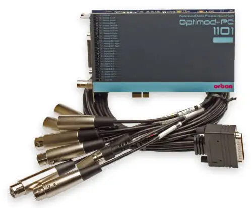 Orban Optimod Pc1101E 5-Band Digital Audio On-Air Processing Pcie Card Pc-1101