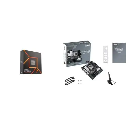 Amd Ryzen 7 7700X 8-Core 16-Thread Unlocked Desktop Processor Asus Prime B650