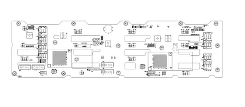Supermicro Bpn-Sas3-836El2 3U Dual Expander Backplane Support 16X 3/5" Sas3/Sas