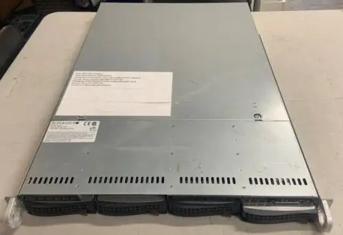 Supermicro 815-5 Server W/ Intel Xeon L5520 Quad Core 20Gb Ram 2X Wd 500Gb Hdd