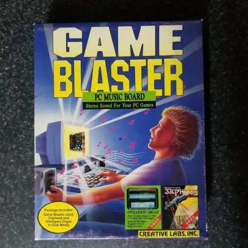 Creative Labs Game Blaster Ct-1300A 1988 Dual Media Isa 8Bit Complete