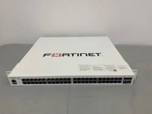 Fortinet Fs-448E-Fpoe Secure Access 48X Ge Rj45 4X 10Ge Sfp+ 48 Port Poe+