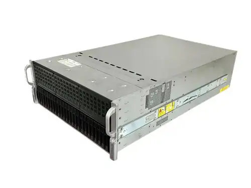 4U Ai Double-Width Gpu Server 8X Nvidia Tesla 2X Xeon 16 Cores 480Gb Ssd W/ Rail