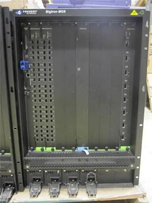 Foundry Networks Bigiron Mg8 Bimg8-Mr 2X 1Gx40-Sfp-V6 Bimg8-Sfm 10Gx8-V6 #25030