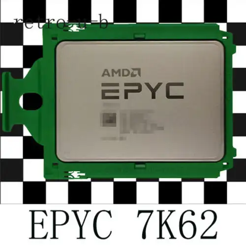 Amd Epyc 7K62 2.60Ghz 48Core 9696 Threads 192Mb 240W Socket Sp3 Cpu Processors