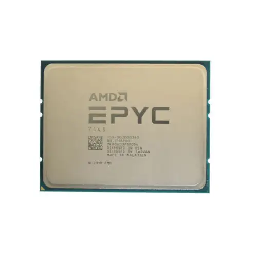Amd Epyc 7443 24C 2.85Ghz 4Ghz 128Mb Socket Sp3 2P 200W