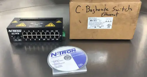 N-Tron 517Fx-St Industrial Ethernet Switch 17 Ports 10-30V Dc 1.0A 3B-10