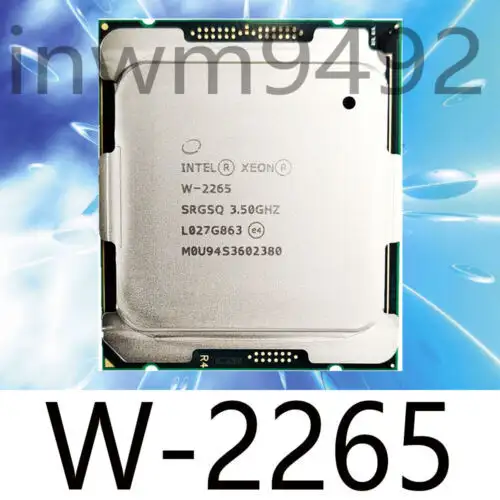 Intel Xeon W-2265 3 5 Ghz-Skt 2066 Cpu Processor