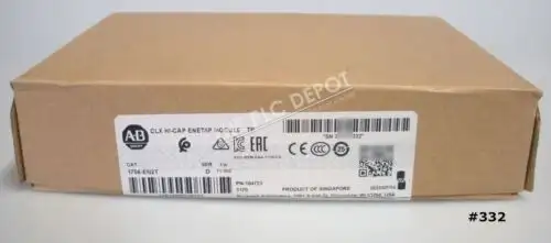2022 Sealed Allen Bradley 1756-En2T Series /D Ethernet Bridge 10/100 Mbps #332