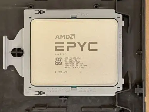 Amd Epyc 7443P Milan 2.85 Ghz Socket Sp3 200W Unlocked Server Processor 128Mb L3