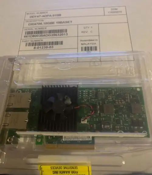 10Gigabit Ethernet Card Quantum 8-01239-03 Ddy47-Adpa-010B Dxi4700 10Gbe