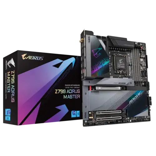 Gigabyte Z790 Aorus Master Motherboard Intel Z790 Lga1700 Ddr5 128Gb M.2 E-Atx