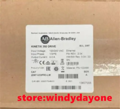 2097-V33Pr3-Lm /A Allen Bradley 2097-V33Pr3-Lm Factory Sealed