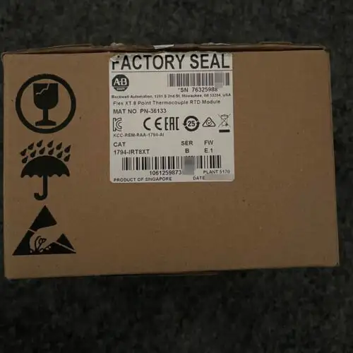 2023 Surplus Sealed Allen Bradley 1794-Irt8Xt /B Thermocouple Rtd Flex I/O