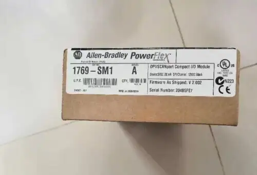 1769-Sm1 / A Powerflex-Scanport To Compact I/O Module 1769Sm1 Factory Seale