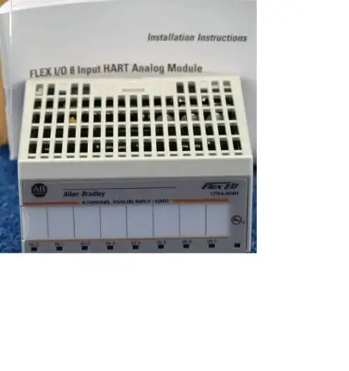 Allen-Bradley Module Hart 8 Channel Analog Input 24Vdc Model# 1794-Ie8H
