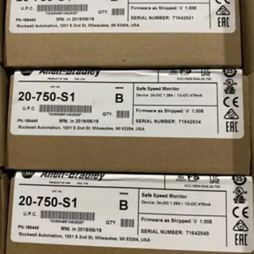 1 Pcs Ab 20-750-S1 Safe Speed Monitor In Us Stock Fast