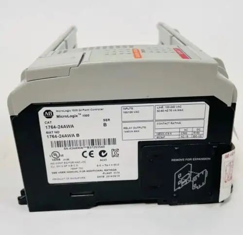 New Allen Bradley 1764-24Awa /B Micrologix 1500 Base Unit Fast