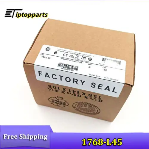 New Factory Sealed 1768-L45 Allen-Bradley Compactlogix 3 Mb Memory Controller