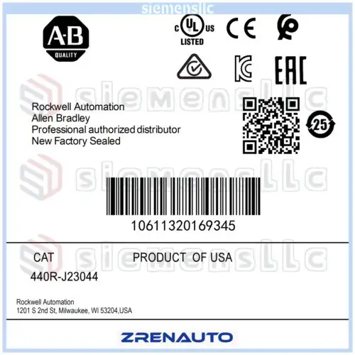 440R-J23044 Ab Guardmaster Msr11R Safety Relay Spot Goods #Pl
