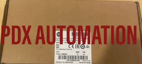 2017/2018 Sealed 1762L40Bwa Allen Bradley Logix Processor 1762-L40Bwa Ser C