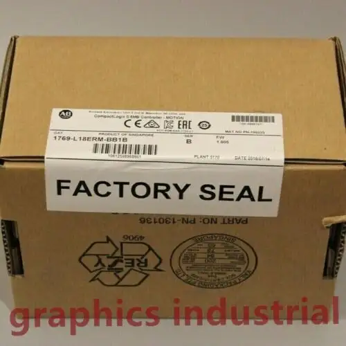 Ab 1769-L18Erm-Bb1B /B Compactlogix 0.5Mb Controller Motion Factory Sealed