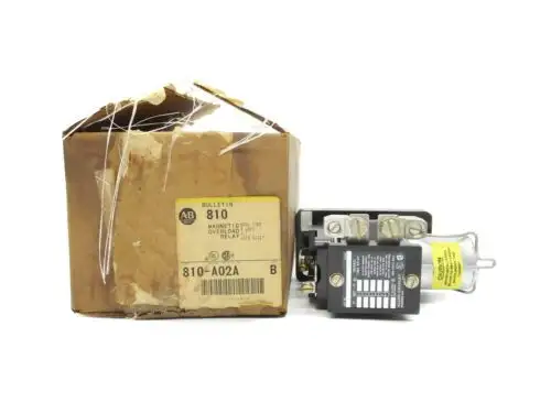 Allen Bradley 810-A02A Ser. B 600V 3.0A (Br/Yl) Nsmp