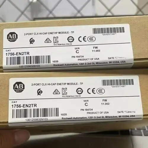 2023 Allen Bradley 1756-En2Tr /C Controllogix Ethernet Bridge Surplus Sealed