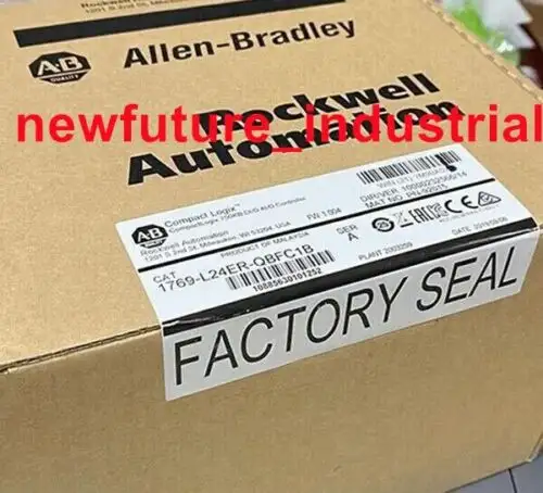 Sealed Ab 1769-L24Er-Qbfc1B Compactlogix 750Kb Di/O Ai/O Controller