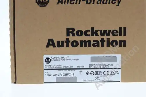 New Factory Sealed Allen Bradley 1769-L24Er-Qbfc1B Ab Processor Controller Stock