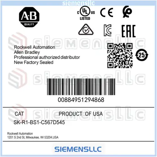 Sk-R1-Bs1-C567D545 Ab Powerflex 750 Kit Igbt Flexbus Spot Goods #Pl