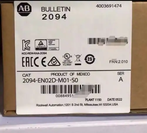 2094En02Dm01S0 Brand Ab Allen Bradley 2094-En02D-M01-S0