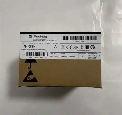 1794-Of8Ih Sealed Allen-Bradley Ab Flex 5000 I/O Analog 8 Output 1794Of8Ih