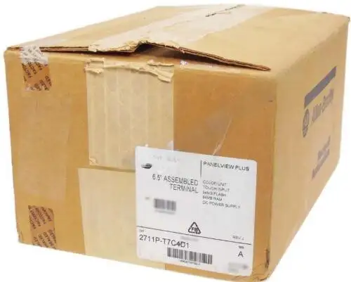 Allen Bradley 2711P-T7C4D1 2711Pt7C4D1 Ser A Panelview Plus 700 Hmi 7" By Dhl
