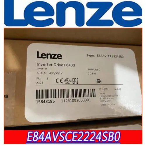 Lenze Series Brand Us Stock ?For Model E84Avsce2224Sb0