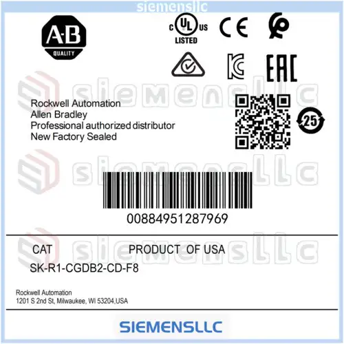 Sk-R1-Cgdb2-Cd-F8 Ab Powerflex 750 Converter Gate Board Kit Spot Goods #Pl