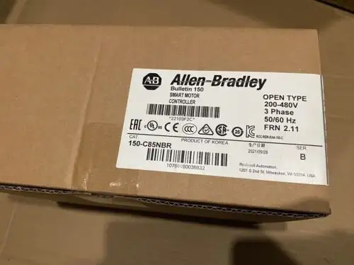 New Allen-Bradley 150-C85Nbr Ser B Smc Smart Motor Controller Ab 150C85Nbr
